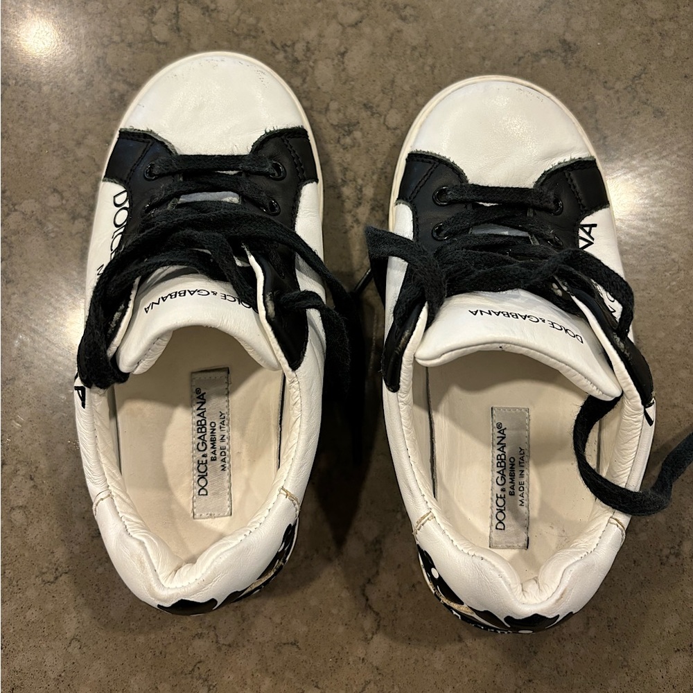 DOLCE & GABBANA toddler shoes